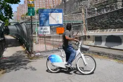Fuming cyclists rip NYC for taking ‘sweet time’ to finish West Side bike path, leaving dangerous detours behind